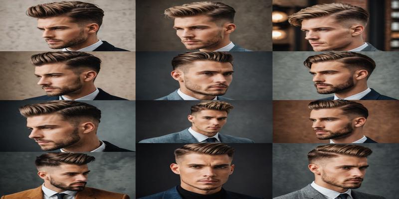 Modern men's hairstyle trends