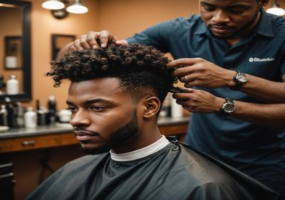 Afro and textured hair styling