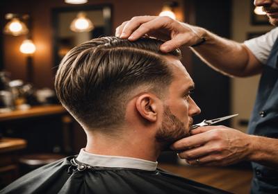 Classic gentleman haircut