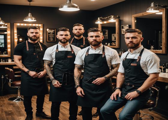 Bedtition barbershop team at work